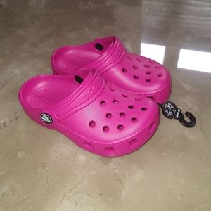 NEW Crocs Kids' Candy Pink Classic Clog